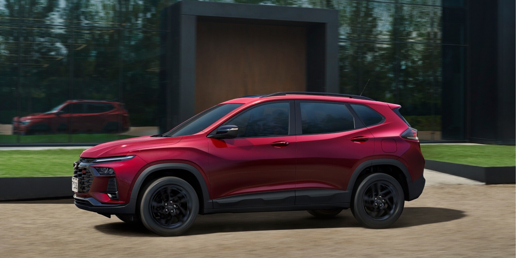 Tracker RS 2026 en color rojo